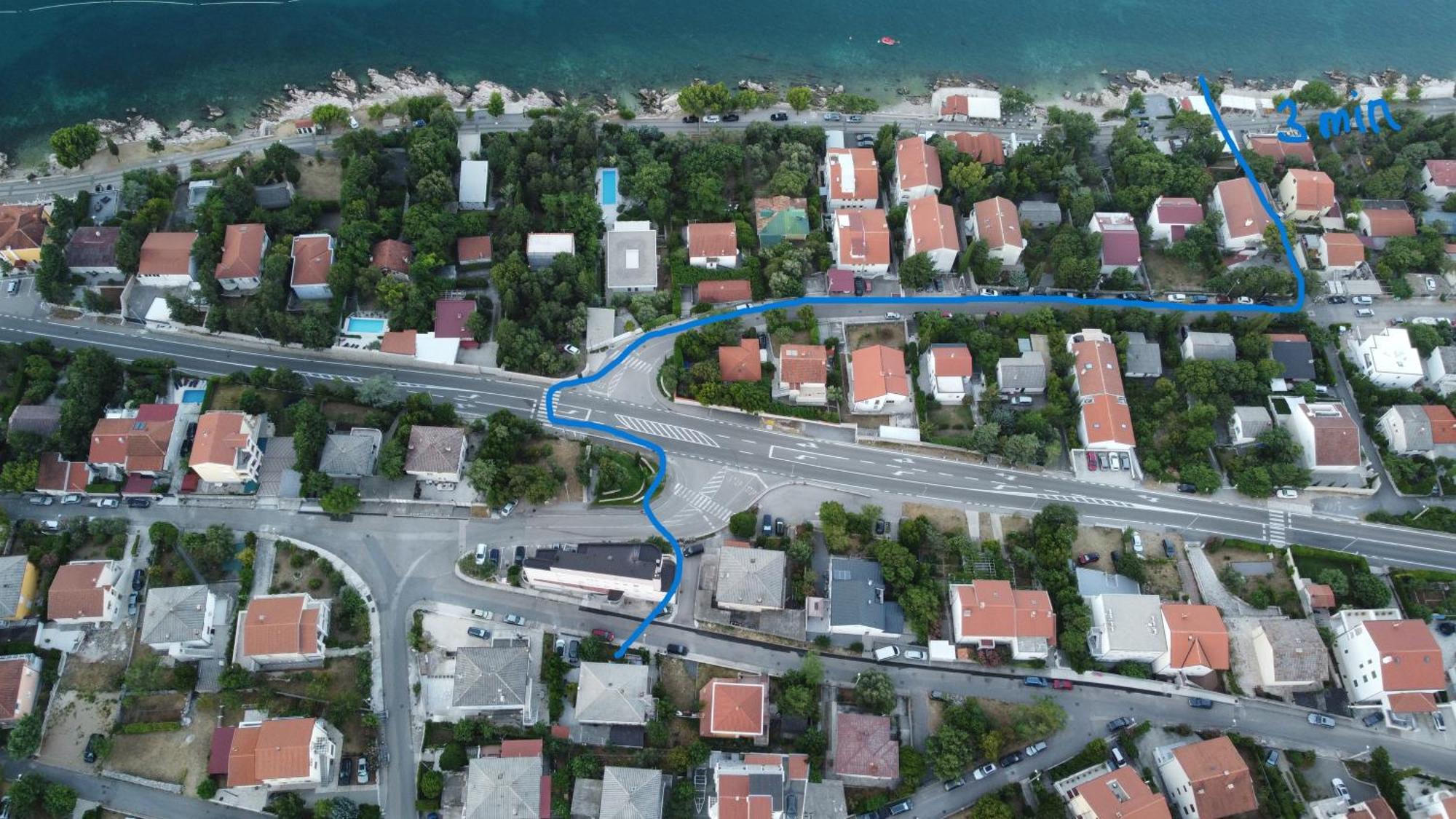 Apartman Vitamare 160 M From The Beach Novi Vinodolski Dış mekan fotoğraf